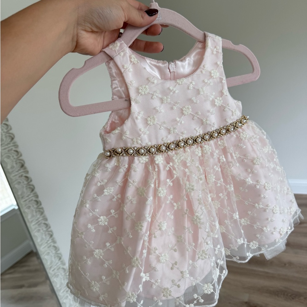 American Princess Pink Floral Dress
